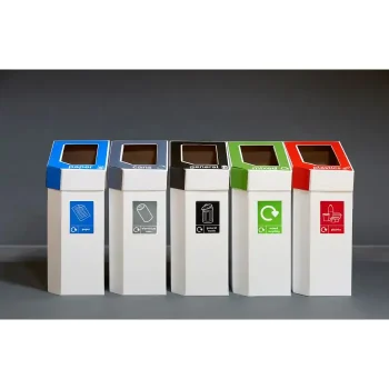 MyBin Set of 5 Cardboard Bins - 60 Litre