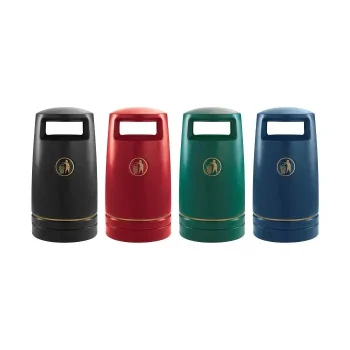 Hooded Outdoor Waste Container 100 Litres